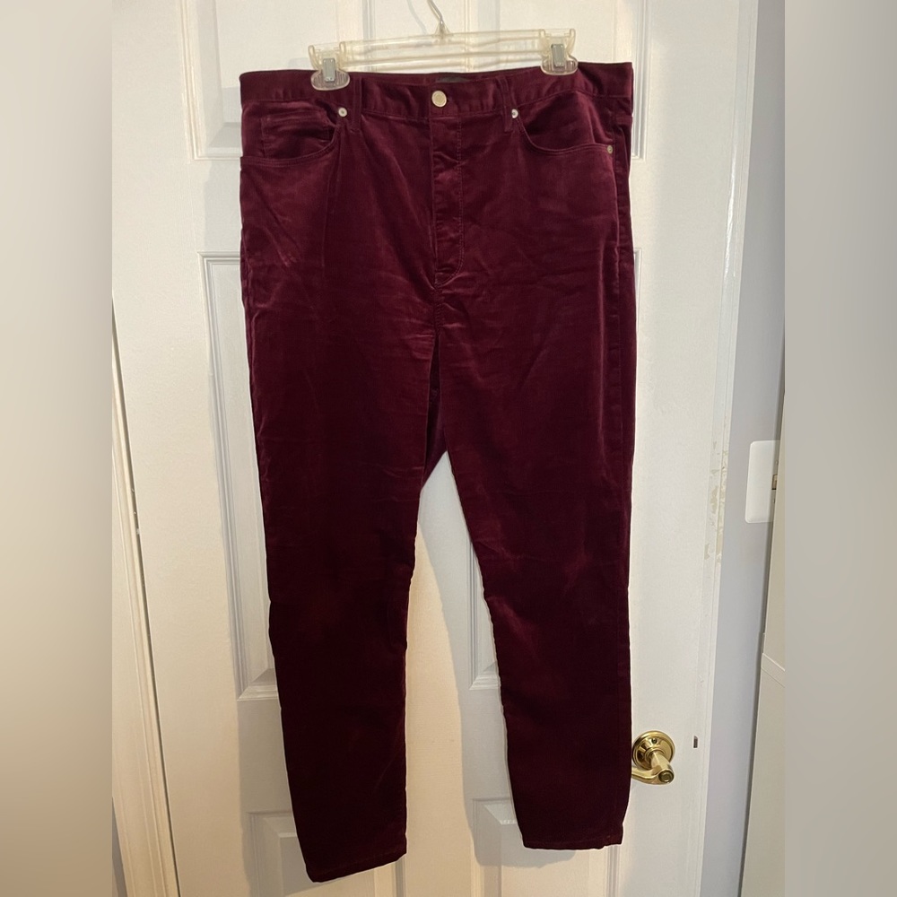 Banana Republic skinny corduroy ankle pant - size 14